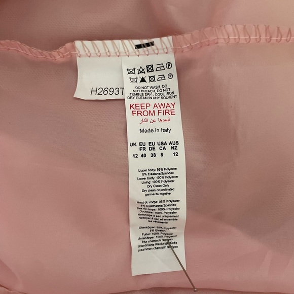 Boohoo Tall Boutique Tulle Mesh Midi Dress, Size 8 Tall, Blush, Pink and… - Picture 4 of 8